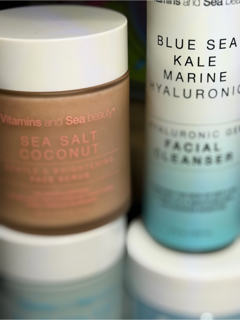 vitamins by the sea hyaluronic face cleanser moisturizer scrub mask - Picture 4 of 4